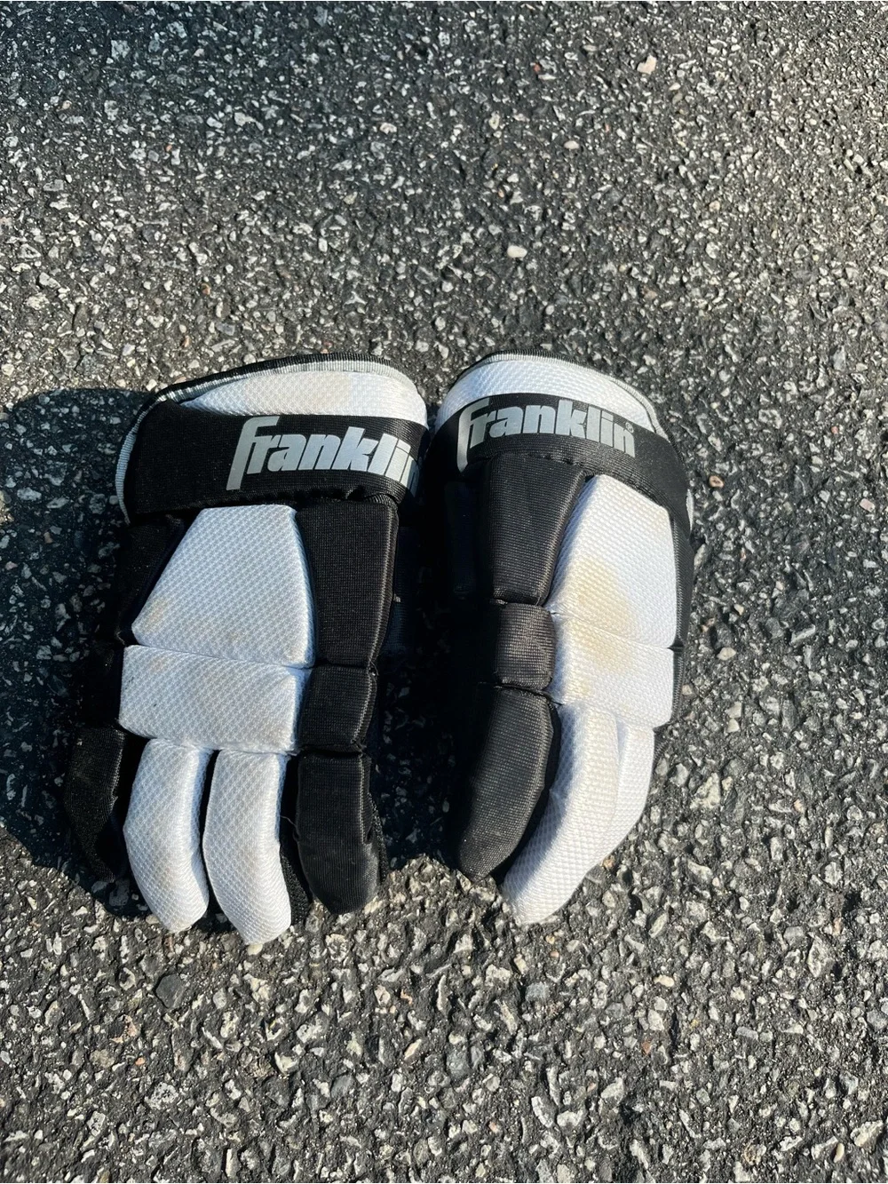 Franklin Kids Black & White Mittens - Padded Outdoor Gloves